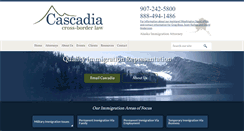 Desktop Screenshot of cascadialawalaska.com